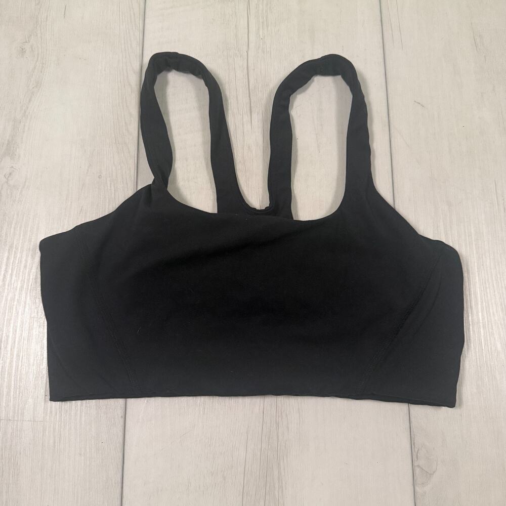FP Free People Movement Never Better Square Neck Sports Bra Black Size S